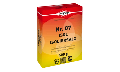 Geiger ISOL szigetelősó 500 gr