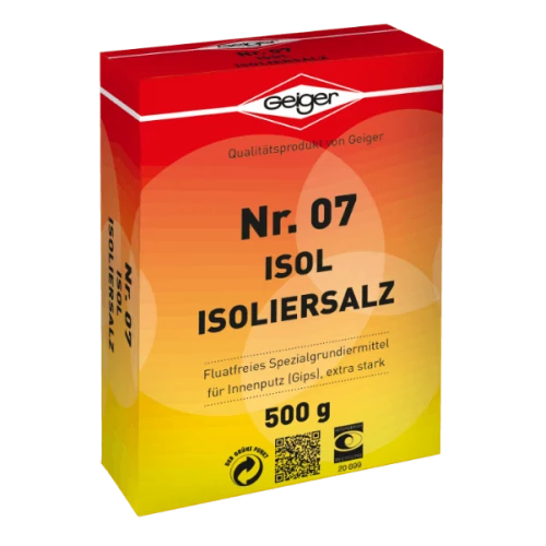 Geiger ISOL szigetelősó 500 gr