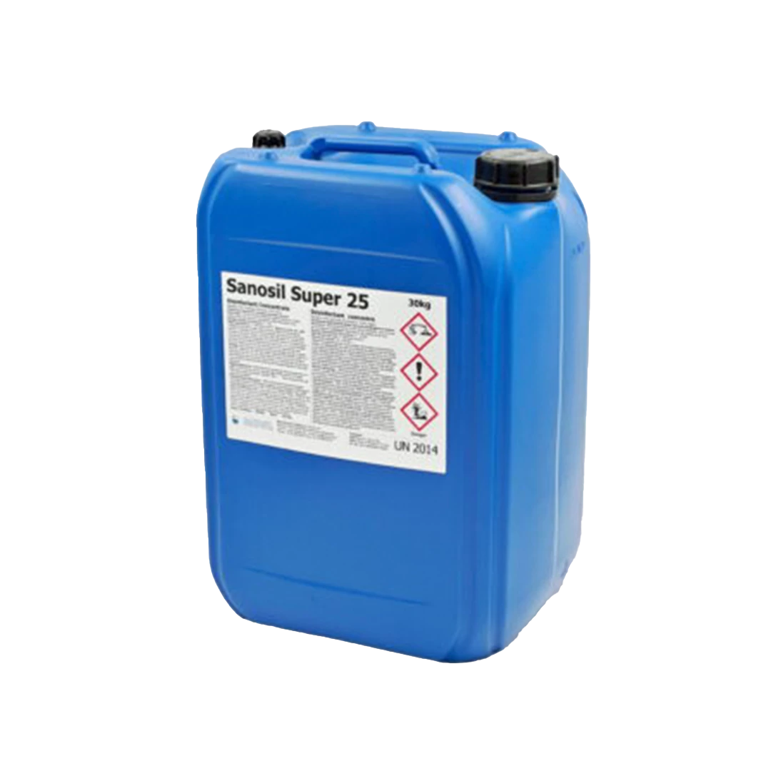 SANOSIL SUPER  Ag fertőtlenítő  koncentrátum 10 liter / 12 kg