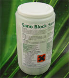 SANOSIL SANO BLOCK piszoár szagmentesítő és tisztító tabletta 1 kg  