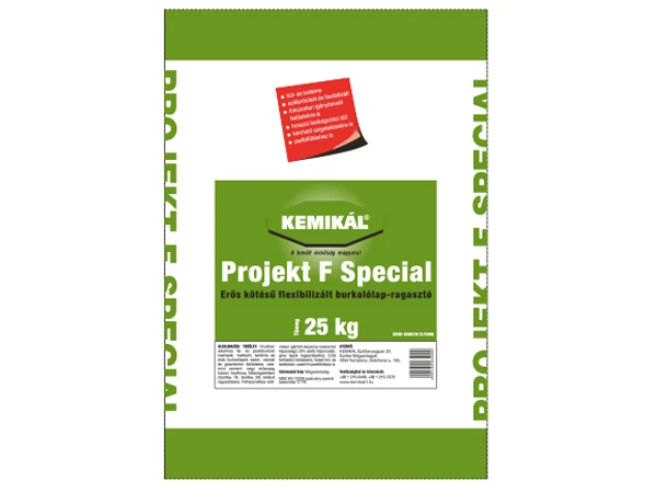 Projekt F Special - Flexibilis burkolólap Ragasztó 25 kg
